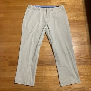 Polo Ralph Lauren Stretch Classic Fit Beige Chino Pants Mens 38x30
